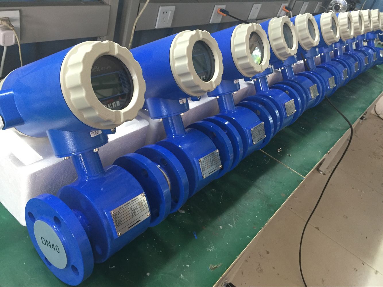 DN50mm電磁流量計(jì)，2寸電磁流量計(jì)，PN16四氟襯里